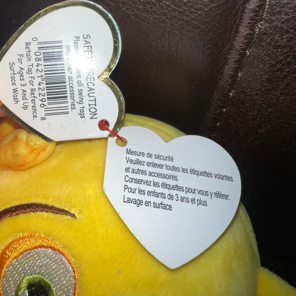 The Emoji Movie “Gene” Ty Stuffed Animal - Picture 7 of 9